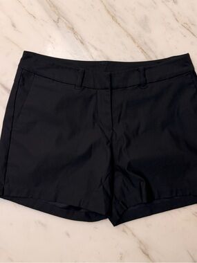 Nike Women's Black Athletic Shorts with Belt Loops
